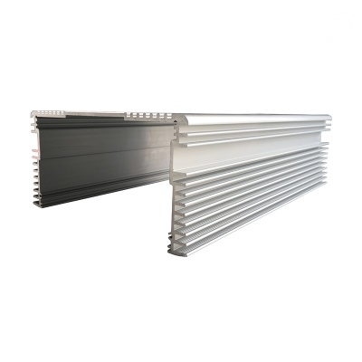 Weyalu aluminium extrusion factory 6061 T6 Square Aluminum Extrusion Heat Exchanger Radiator Profiles for Industry